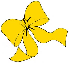 plain yellow ribbon flag